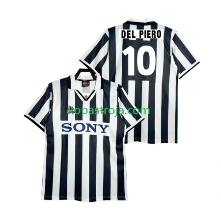 Billiga Fotbollströjor Juventus DEL PIERO 10 1995 Retro Hemma tröja 1996 Kortärmad